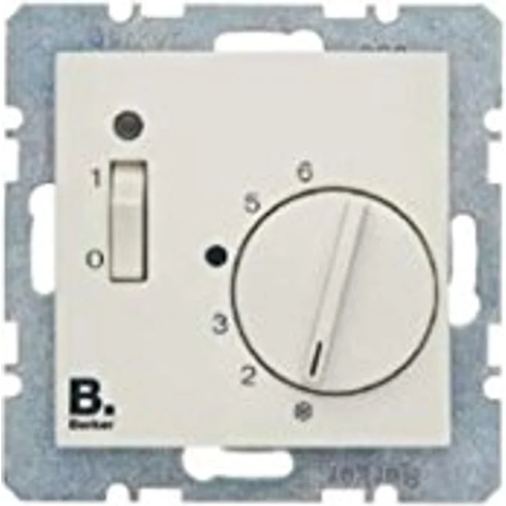 Hager Berker Raumtemperaturregler Ö 20301606, Termostato S/B, antracita – Bild 1