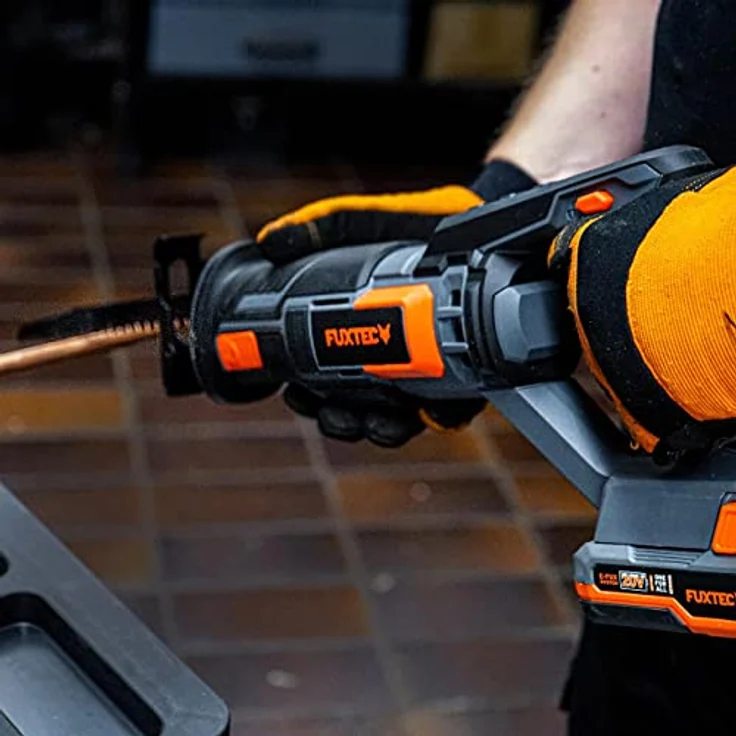 20V Akku Säbelsäge FX-E1SS20 FUXTEC - ohne Akku/Ladegerät – Bild 2