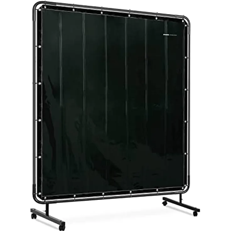 Stamos Welding Group SWS05 Schweißvorhang mit Gestell 174 x 174 cm Schweißschutz Schweißschutzwand