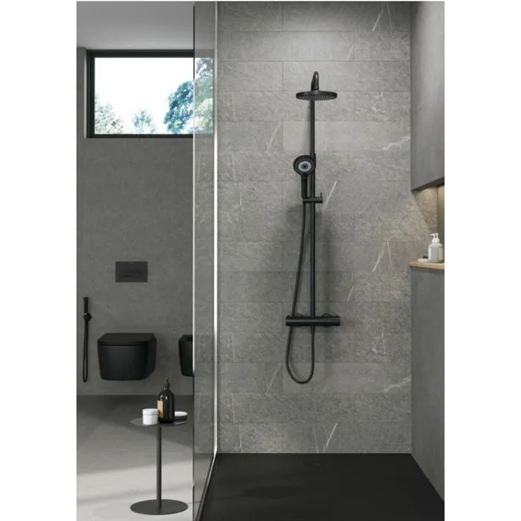 OTTO Kludi DIVEx3S Thermostat-Dual-Shower-System 6907939-00, Wandmontage, mit drei Strahlarten, weiß