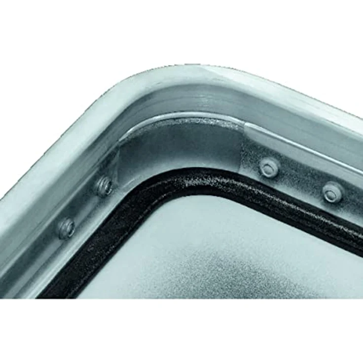 Zarges Alu-Kiste K470, 67l Werkzeugkoffer, silber, 550x550x220mm (intern) – Bild 3