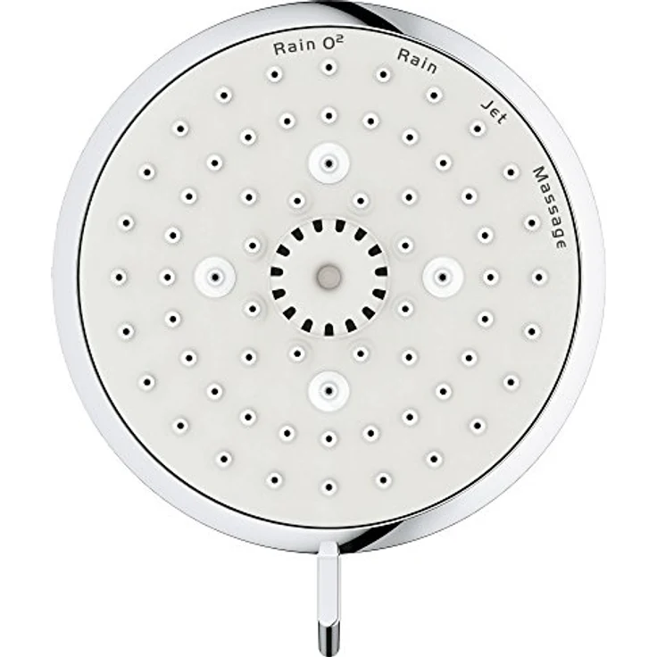 Grohe Tempesta Cosmopolitan 100 Kopfbrause, 10 cm Durchmesser, 9,5 l/min, EcoJoy, Chrom – Bild 2