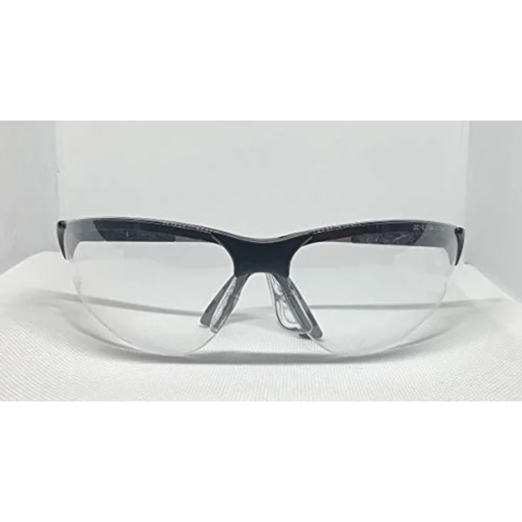 Infield Safety Terminator Schutzbrille EN 166, klare Polycarbonatscheibe, beschlagfrei, kratzresistent, individuell einstellbare Fassung in Kristall – Bild 3