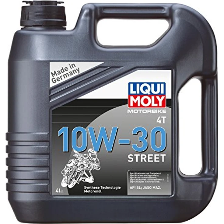 LIQUI MOLY Motorbike 4T 10W-30 Street | 4 L | Motorrad Synthesetechnologie Motoröl | Art.-Nr.: 1688 – Bild 4