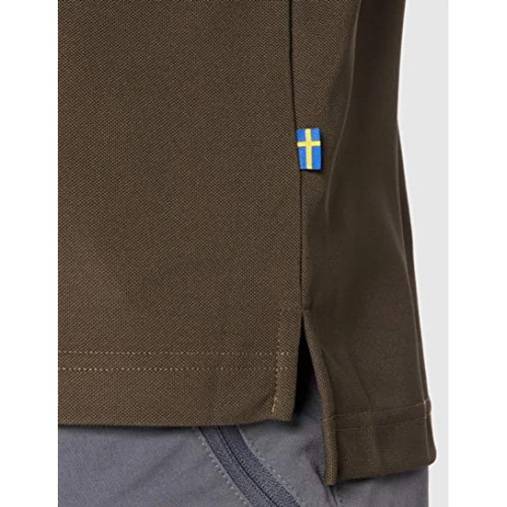 Fjällräven Poloshirt Polohemd Crowley, UV-resistent, feuchtigkeitsabsorbierend, schnelltrocknend, schwarz – Bild 5