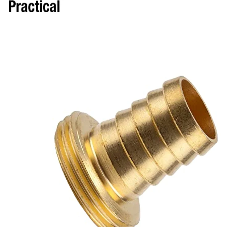 GARDENA Messing-Schlauchverschraubung 2-teilig: Verschraubung aus hochwertigem Messing, 33.3 mm (G 1 Zoll)-Gewinde, für 25 mm (1 Zoll)-Schläuche (7142-20) Bewässerungszubehör – Bild 4