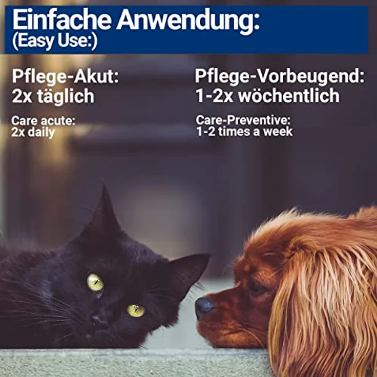 BMUT Ohrentropfen für Hunde & Katzen, 50ml mit kolloidalem Silber (25 ppm) – Ohrenpflege bei Juckreiz und Rötung, leicht anwendbar – Bild 4