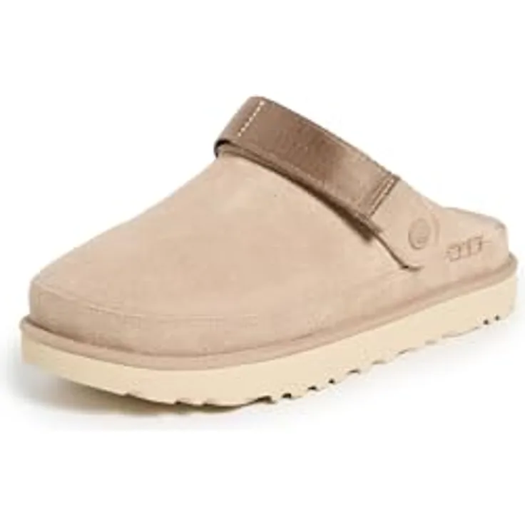 Ugg Goldenstar, Damen Sandalen, Sicherheitssandalen mit drehbarem Fersenriemen, Beige, Größe 37