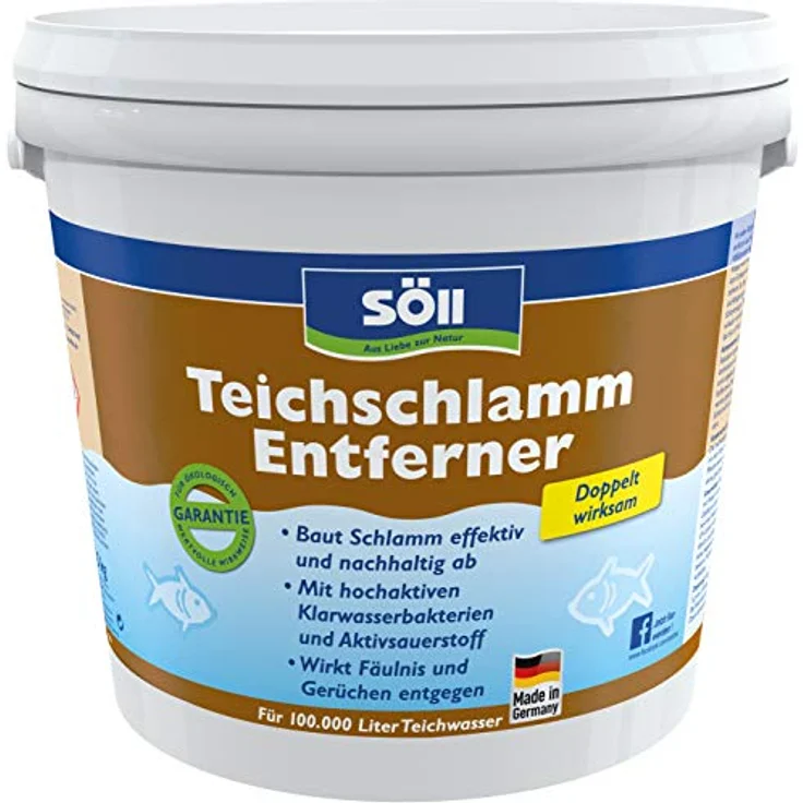 Söll Teichschlammentferner 5 Kg für 100 Qbm Teiche – Bild 2