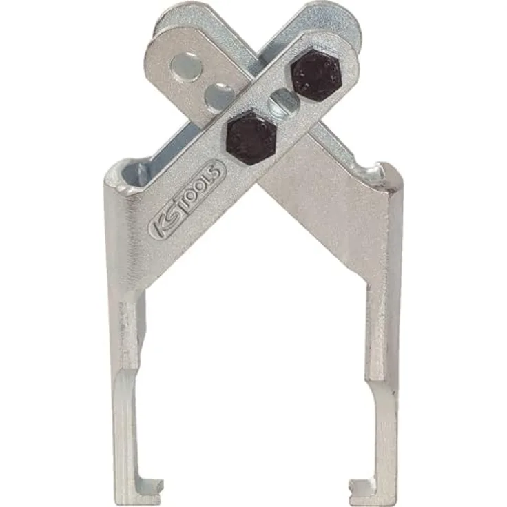 KSTOOLS Abzieherhaken-Paar, schlanke Ausführung, verstellbare Spanntiefe 70-85 mm, Spezial-Werkzeugstahl