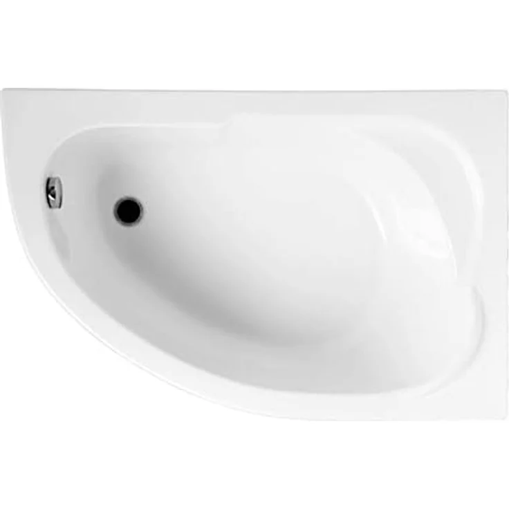 KOLMAN Eckbadewanne STANDARD 135x85, schneeweiß, mit GRATIS Ablaufgarnitur & Füßen, antibakteriell, kratzfest – Bild 3