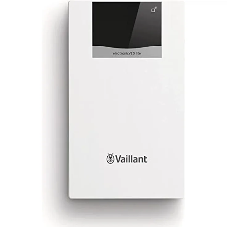 Vaillant VED lite 11-13/1 L F, elektronischer Durchlauferhitzer mit Funkfernbedienung, 11-13kW, stufenlos einstellbare Auslauftemperatur bis 60°C, druckfest, Untertischgerät