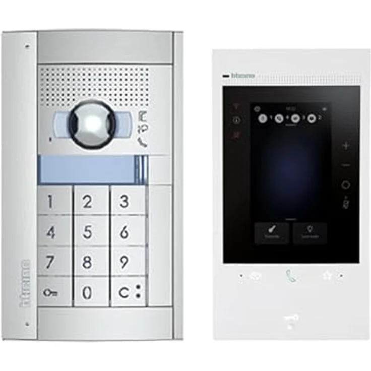 Bticino Flex‘ONE-Set Classe 300EOS with Netatmo + Sfera Code, Smarte Wi-Fi-Video-Innenstelle mit Alexa, 5"-Touchscreen, App Home+Security, 2-Draht-Technik, 363920 – Bild 1
