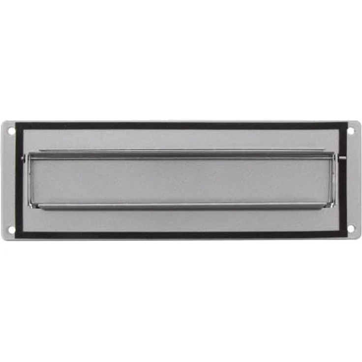 BURG-WÄCHTER Außen-Einwurfblende, Aluminium-Verzinktes Stahlblech, Porta 796 Si, Silber – Bild 3