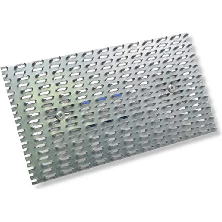 DEWEPRO Profi Edelputzkratzer - Putzkratzer - Raspelbrett für Mineralputz - Abmessung: 250x135mm – Bild 4
