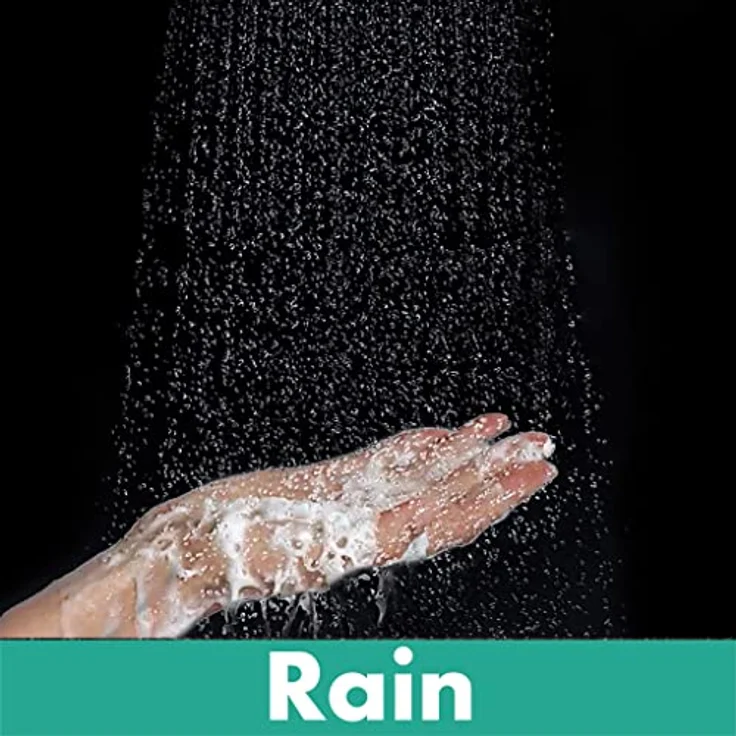 hansgrohe Crometta Vario Handbrause 26336400, weiss-chrom, Strahlartenumstellung, 6l/min, für Durchlauferhitzer geeignet – Bild 5