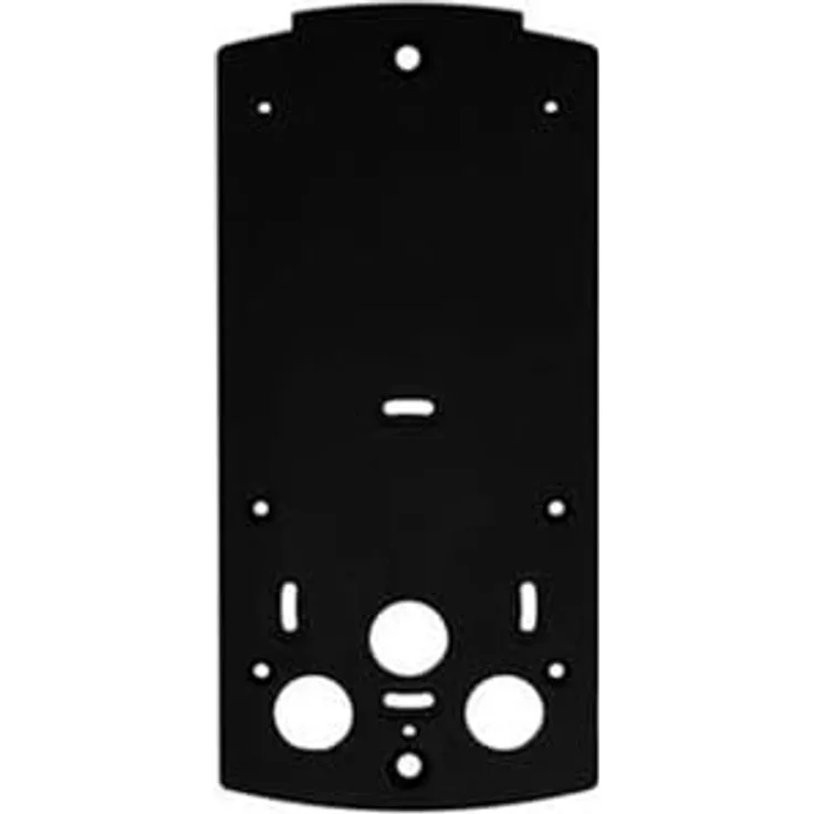 2N 9156020 Backplate Interkom-System-Zubehör, Zubehör für Freisprechanlagen, Schwarz, geeignet für 2N Helios IP Base
