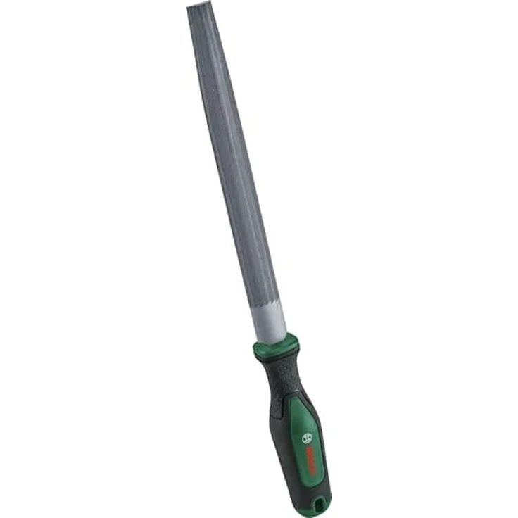 Bosch Home and Garden Metall-Halbrundfeile 200mm / 8", Hieb 2, aus gehärtetem Kohlenstoffstahl mit ergonomischem Griff, 1 Stück – Bild 1