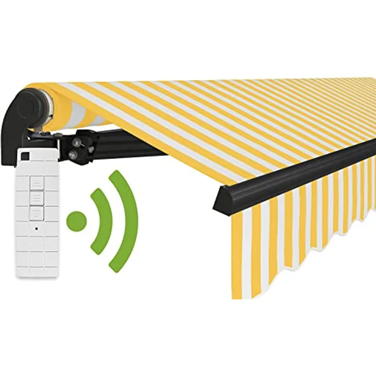 empasa Elektrische Gelenkarmmarkise 'Start Plus' Sonnenmarkise, motorisiert, UV-beständig, verschiedene Größen und Farben