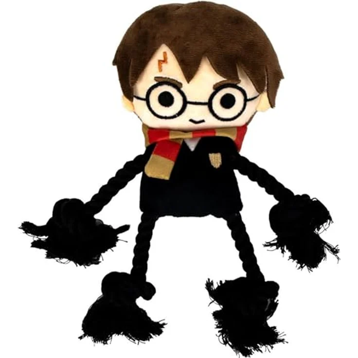 CERDÁ LIFE'S LITTLE MOMENTS Harry Potter Hundespielzeug, interaktives, robustes Spielzeug aus geflochtenem Seil, ideal zum Beißen und Ziehen, magisches Design – Bild 1