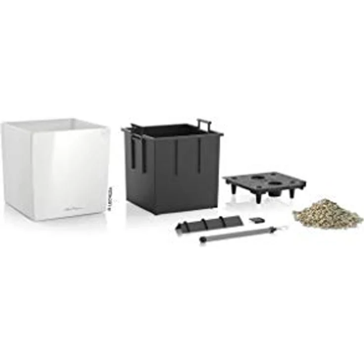 CUBE 30, All-in-One, Silber metallic - Lechuza – Bild 9