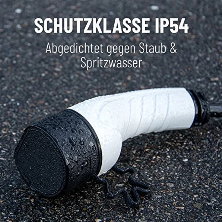 ABSINA Elektroauto Ladekabel 3,7KW T2  6m Typ2 Schutzkontakt – Bild 3