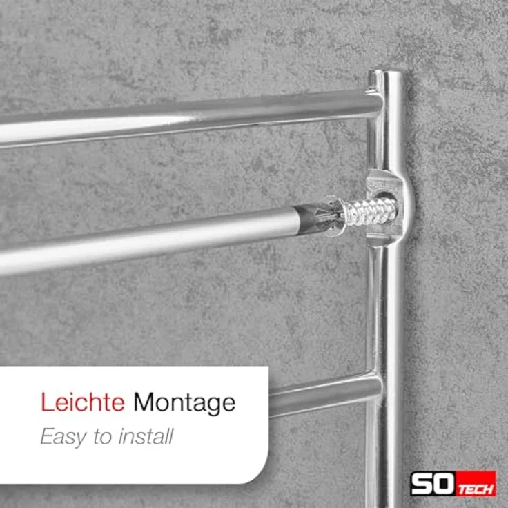 SO-TECH® Möbelbeschlag Backblechhalter für 4 Backbleche, chrom poliert, geeignet für 60 cm Küchenschrank, Abmessungen 364 x 140 x 182 mm – Bild 4