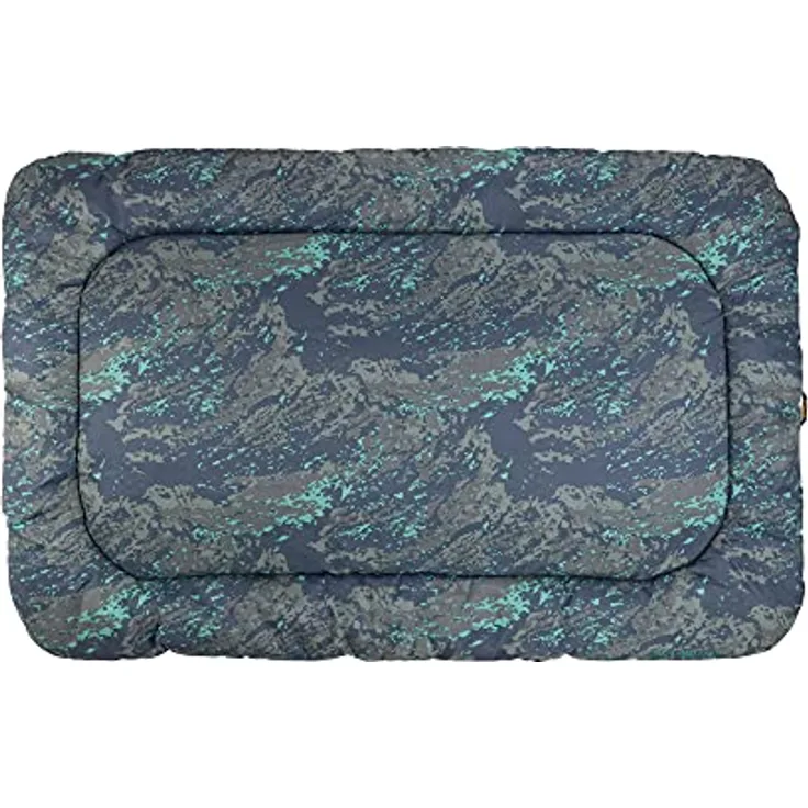 RUFFWEAR Basecamp Hundebett, bequemes & leichtes Reisebett für Hunde, maschinenwaschbar, 18" x 24", Tidal Teal