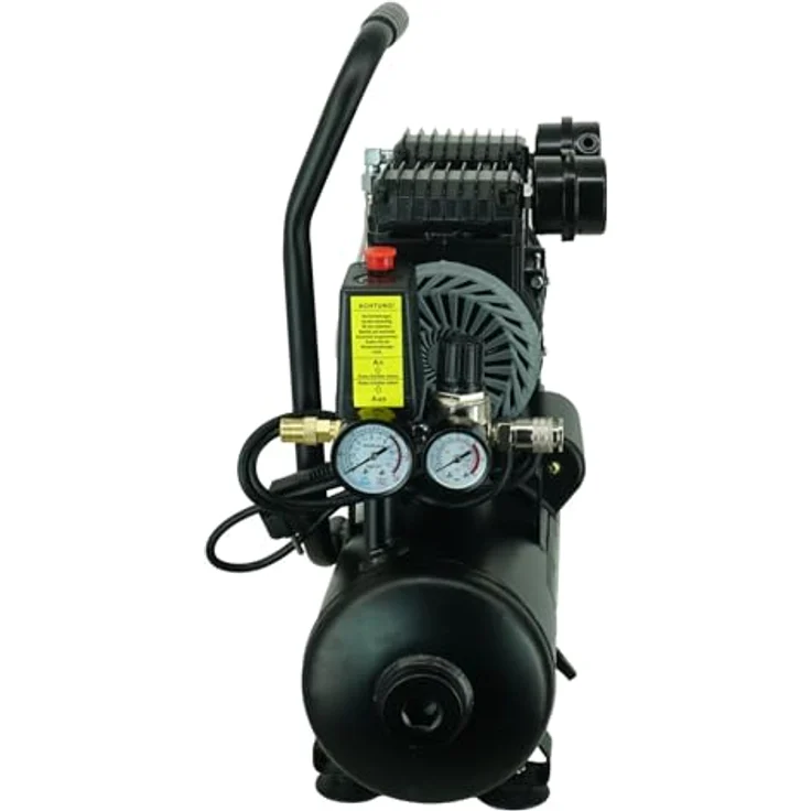 TrutzHolm Silent Flüsterkompressor 9L, ölfrei, 900 W, 57 dB(A), max. 8 bar, inkl. Zubehör – Bild 4