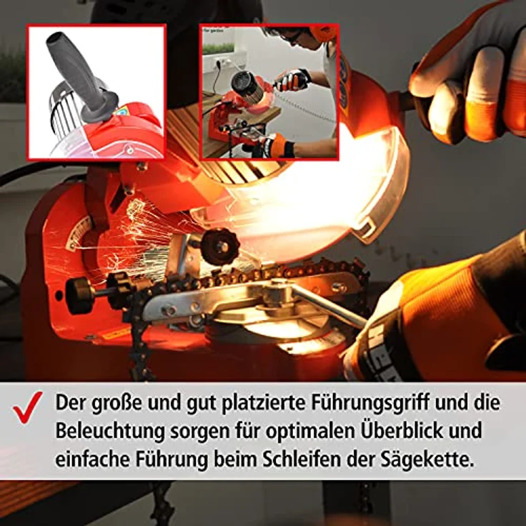 Hecht 9230 Kettensägen Schärfmaschine - Preisvergleich – Bild 3