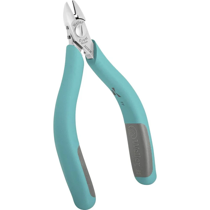 Weller Erem® 2432EW ESD Seitenschneider, 130mm, präzise Schneidetechnologie für Elektronikmontage und Gesundheitswesen