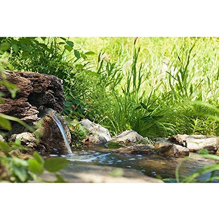 Heissner Teichbecken PE 1.000 l, nierenförmig, Schwarz – Bild 2