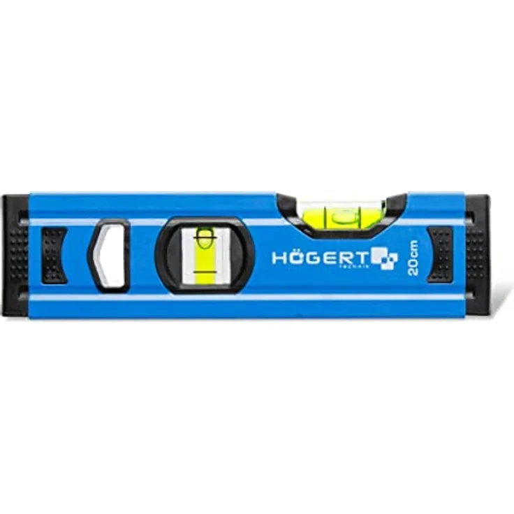 Högert Technik HT4M001-D Wasserwaage, Blau, 20×5.65×2.1 cm