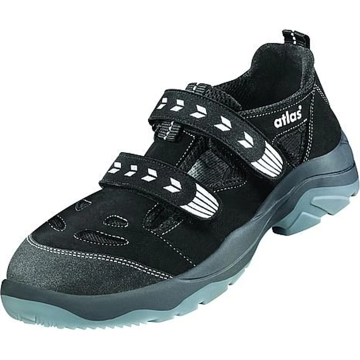 Atlas Alu-tec 360 - EN ISO 20345 S1 - W10, Unisex - Erwachsene Sicherheitsschuhe, Gr. 48, Schwarz (Black) – Bild 1