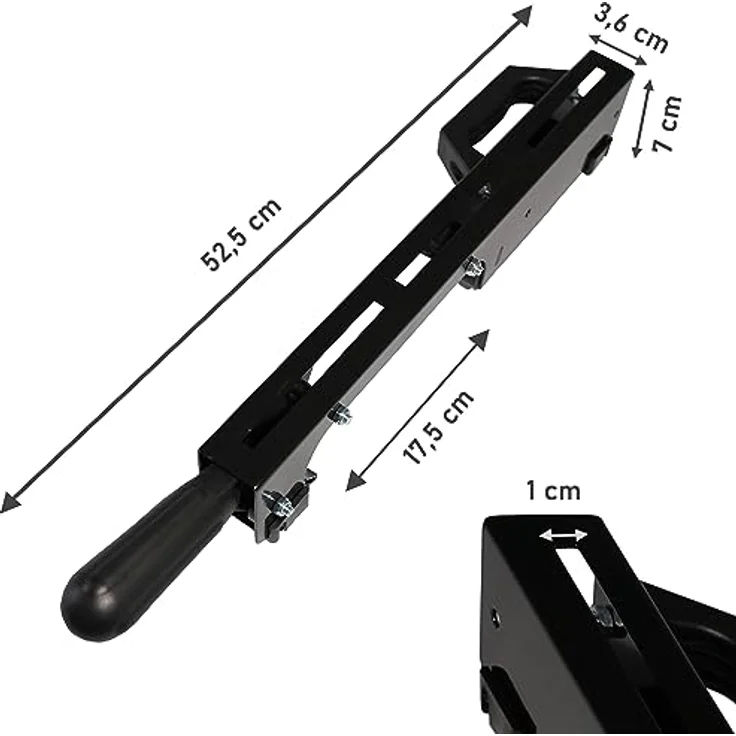Schnellspanner für Maschinenuntergestell, 2er Set – Bild 4
