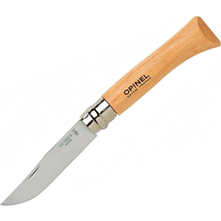 Opinel Taschenmesser No. 09 Edelstahlklinge mit Holzgriff – Bild 2