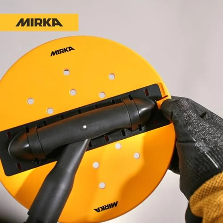 Mirka DecoSander Multischleifer, Kombi-Schleifer mit Click & Slide System, teleskopierbar von 1,1 m bis 1,8 m, integriertes Staubabsaugsystem – Bild 10