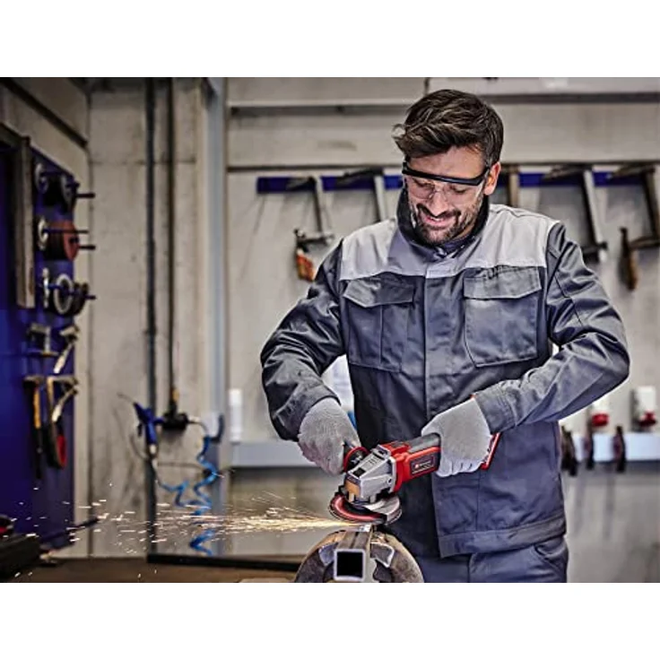 Einhell, Winkelschleifer, TE-AG 18/115-2 Li 4431166 Akku-Winkelschleifer 115mm ohne Akku, ohne Ladegerät, inkl. Trenn (115 mm) – Bild 4