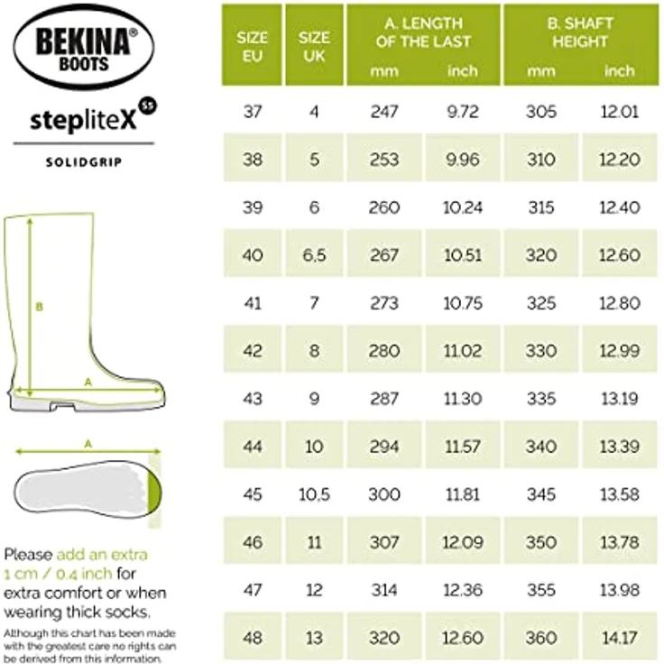 Bekina Steplite X Solid Grip S5, Sicherheitsschuhe Boots, schwarz, Größe 41, durchtrittsicher, isoliert bis -30°C, antistatisch, hitzebeständig bis 90°C – Bild 6