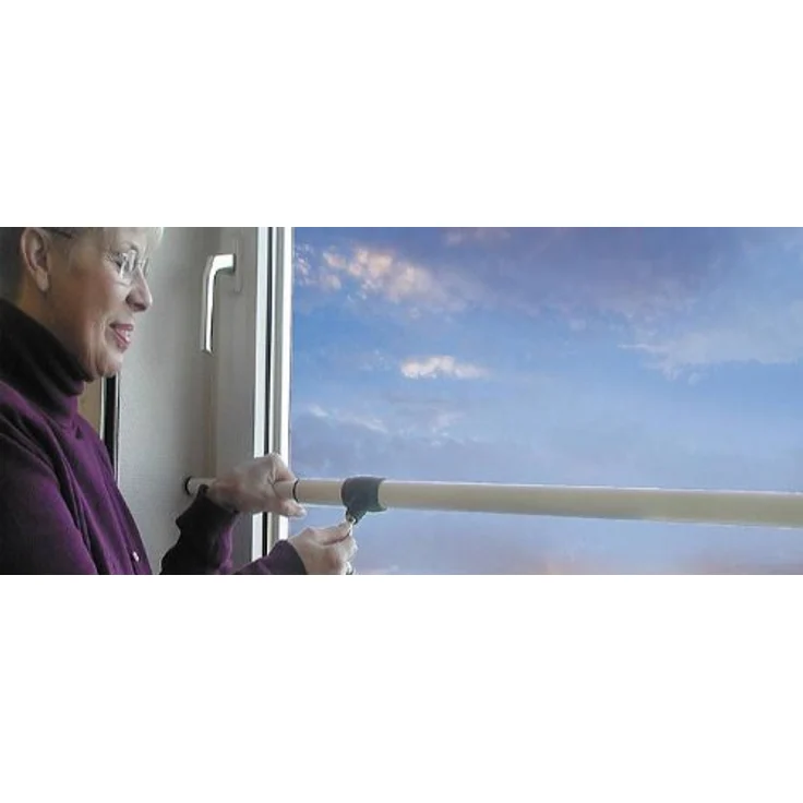 Teleskopstange ABUS Tele-Z 100 gleichschließend : Weiß – Bild 3