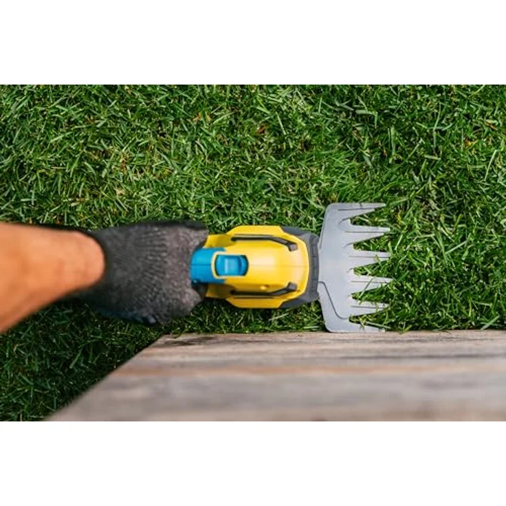 GLORIA FineCut 18V compact, Akku Gras- & Strauchschere mit 14 cm XL-Grasmesser & 20 cm Strauchmesser, werkzeugloser Messerwechsel, kompatibel mit Bosch 18V Power for All Akku – Bild 4