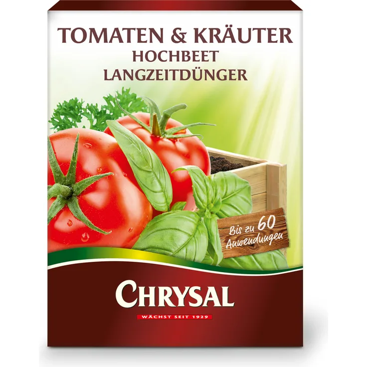 Chrysal Tomaten & Kräuter Hochbeet Langzeitdünger - 900 g