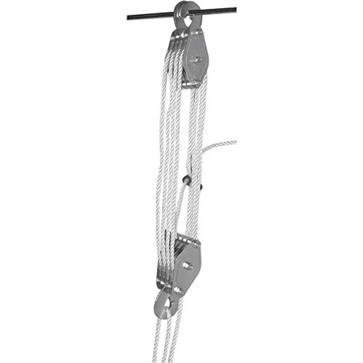 Berger & Schröter 60004 Kettenflaschenzug Tragfähigkeit (ohne Umlenkrolle) 300kg – Bild 2