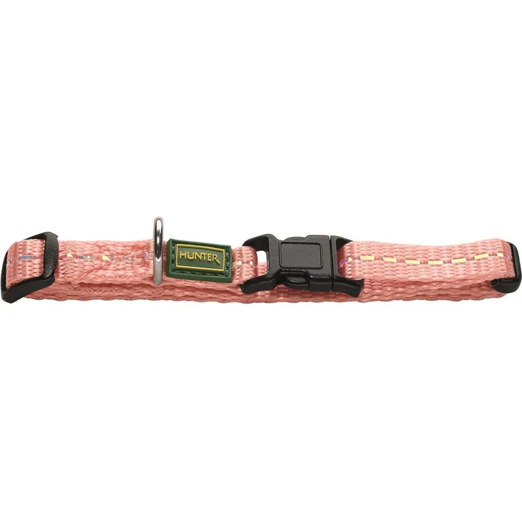 Hunter Hunde-Halsung Tripoli Vario Basic hellrosa M