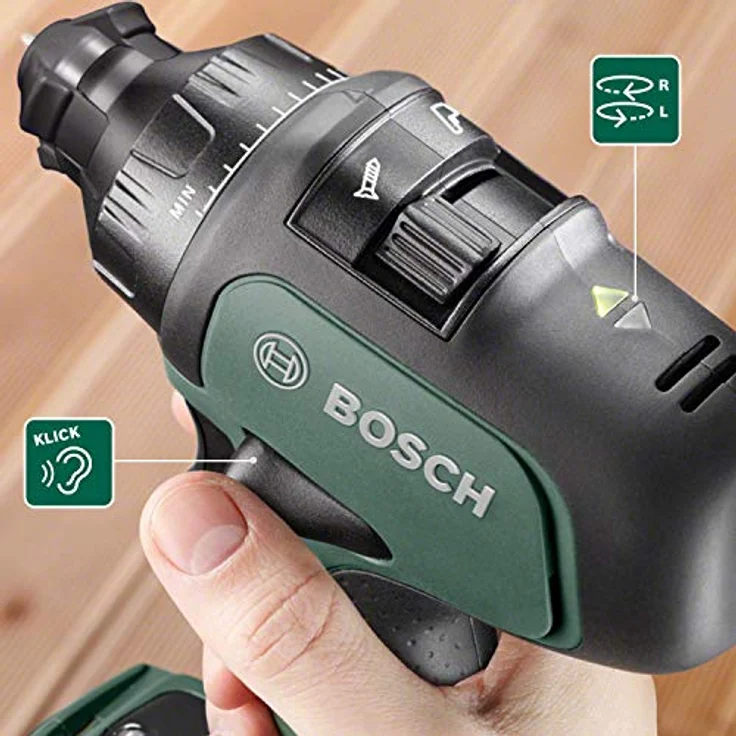Bosch Akku-Zweigang-Bohrschrauber AdvancedDrill 18, ohne Akku und Ladegerät - 06039B5004 – Bild 2