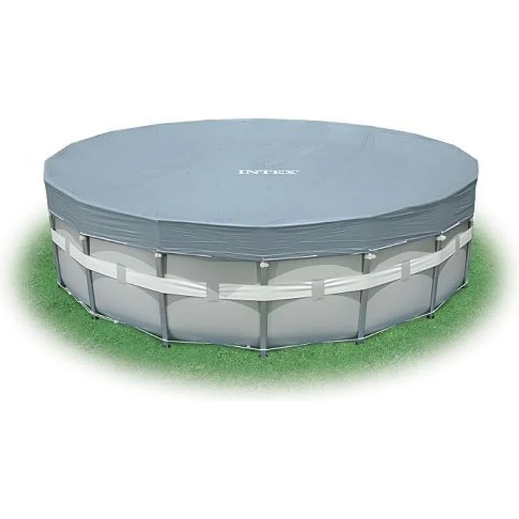 Intex 28040 Ø488 cm Poolabdeckung Abdeckplane Poolplane Frame Pool – Bild 2