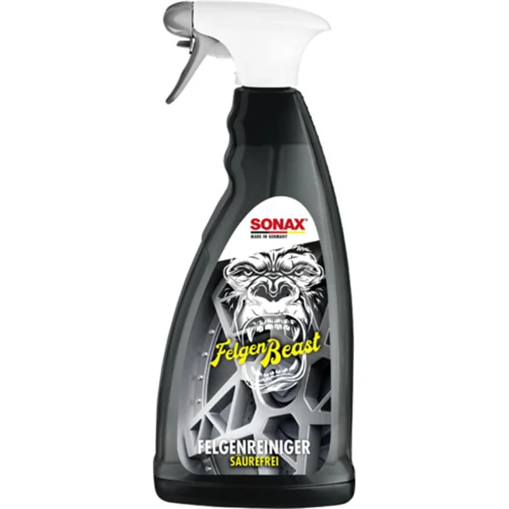 Sonax FelgenBeast Felgen Reiniger 1 L Säurefrei für Stahlfelgen Alufelgen RDKS – Bild 1
