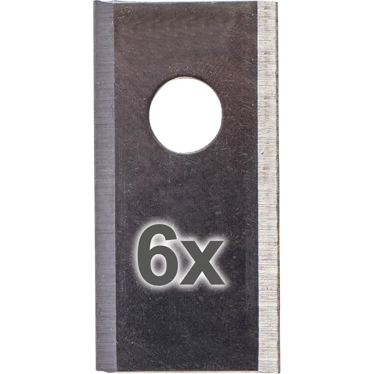 Scheppach Rasenmähermesser Messer für Rasenmäher Rasenmähroboter RLM500W 6 Stück