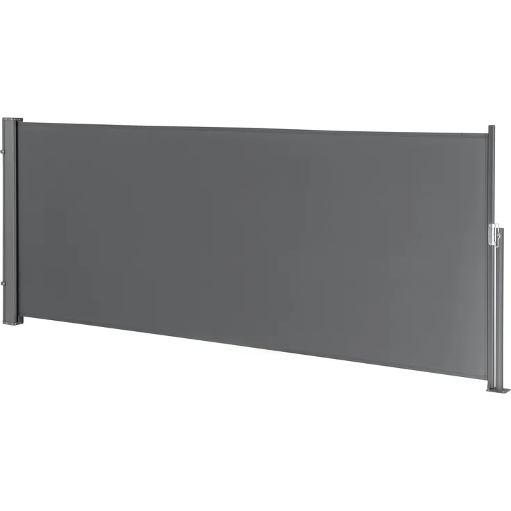 pro.tec Seitenmarkise Mulhacén 120x300 cm Grau pro.tec – Bild 1