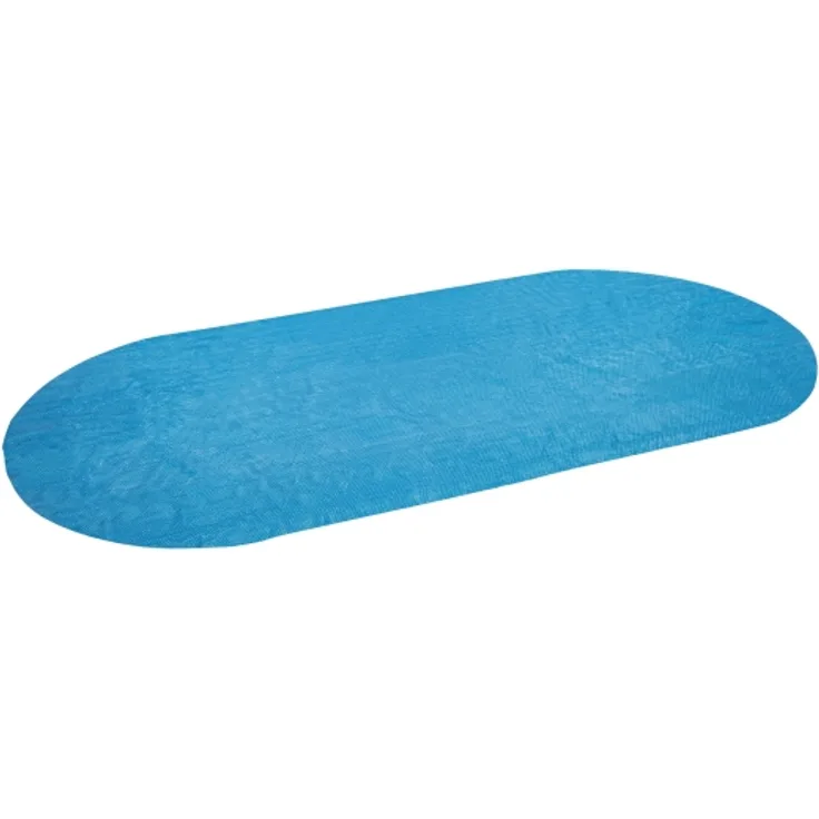 Flowclear™ PE-Solarabdeckplane, blau 394 x 210 cm, oval